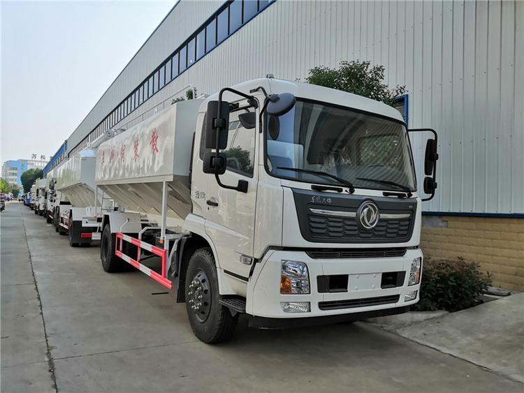 福建半掛飼料運(yùn)輸車廠家