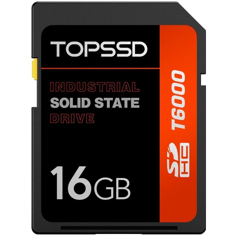 天硕 T6000系列 工业级高性能SD卡 16GB SLC工业SD卡 高稳定性卡