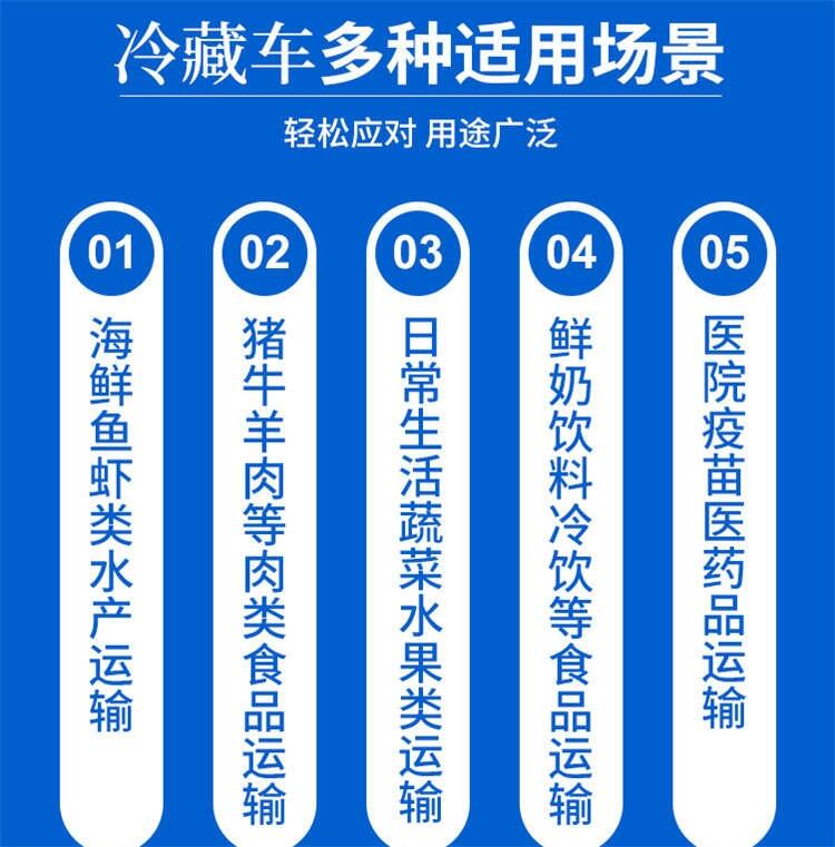 德州市新款3吨五十铃冷藏车