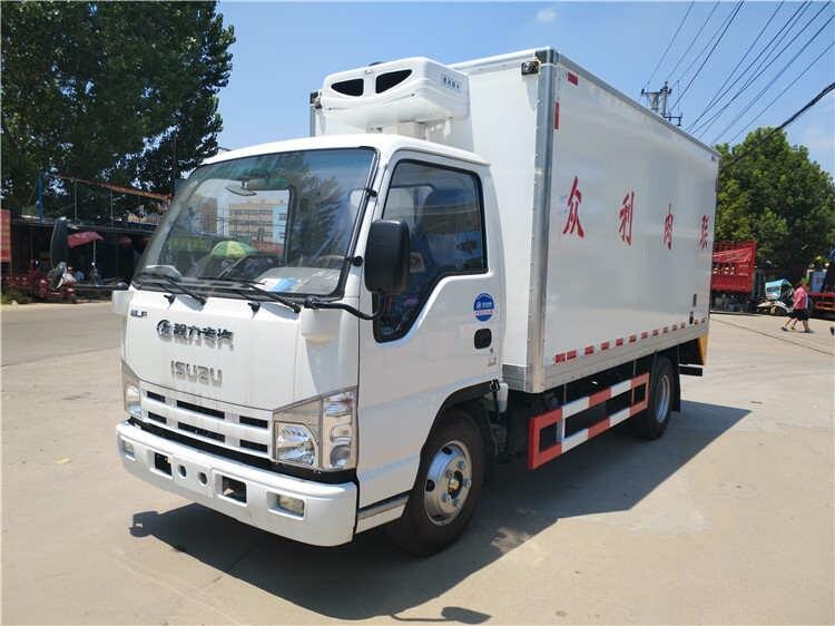 德州市新款3噸五十鈴冷藏車