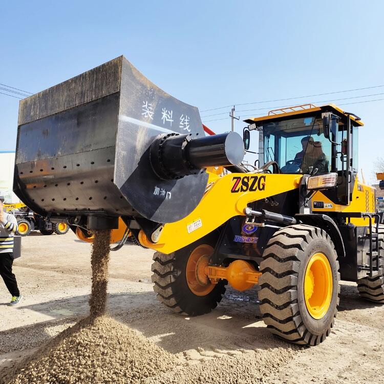 鏟車改攪拌機(jī)A1方攪拌鏟斗定做改裝ZE攪拌運(yùn)輸一體機(jī)改裝