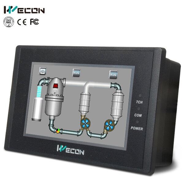 維控人機(jī)界面 LEVI430T HMI觸摸屏PLC 工控屏文本支持PLC 變頻器 自動(dòng)化控制方案