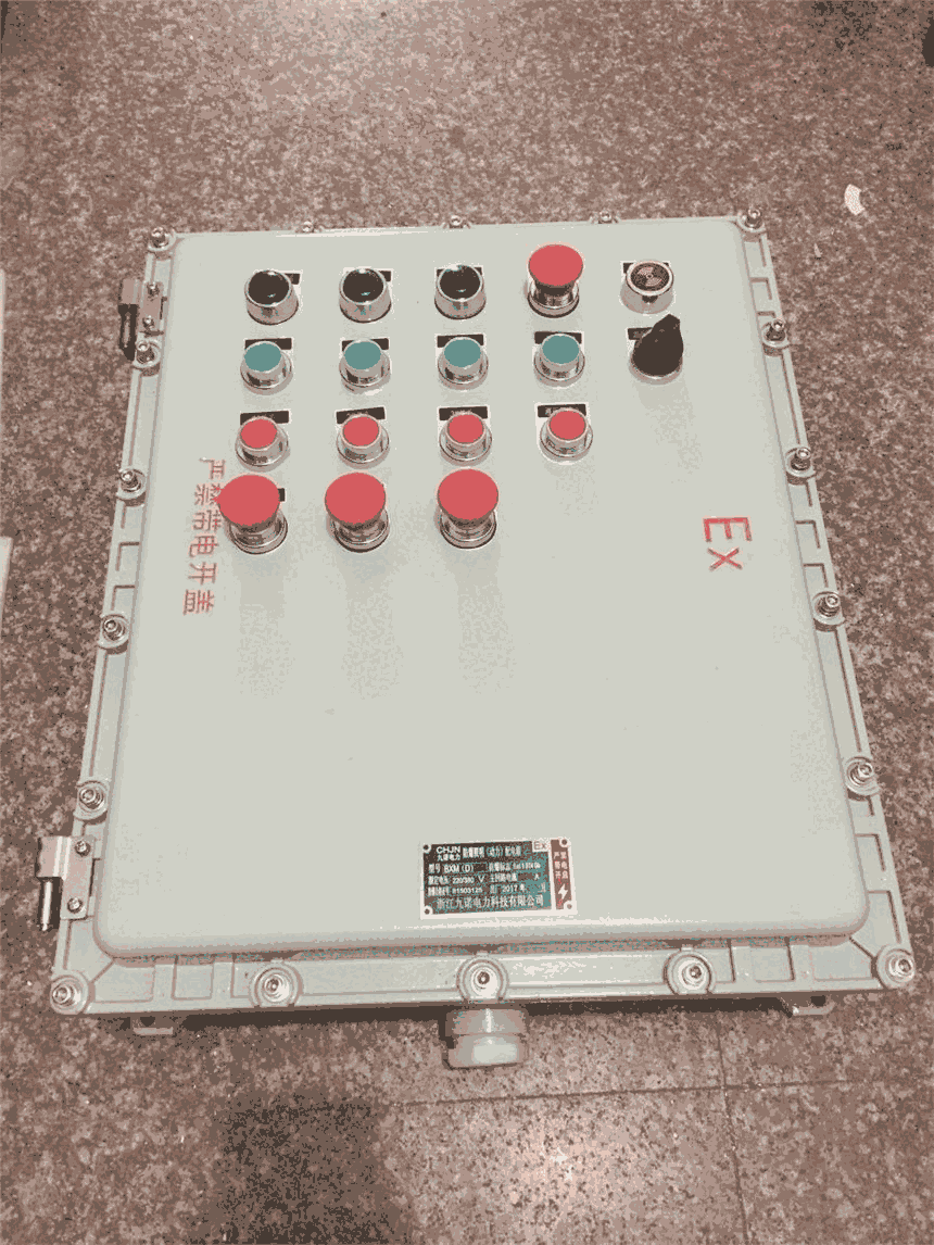 防爆按钮控制箱  防爆动力力配电箱  防爆箱浙江九诺