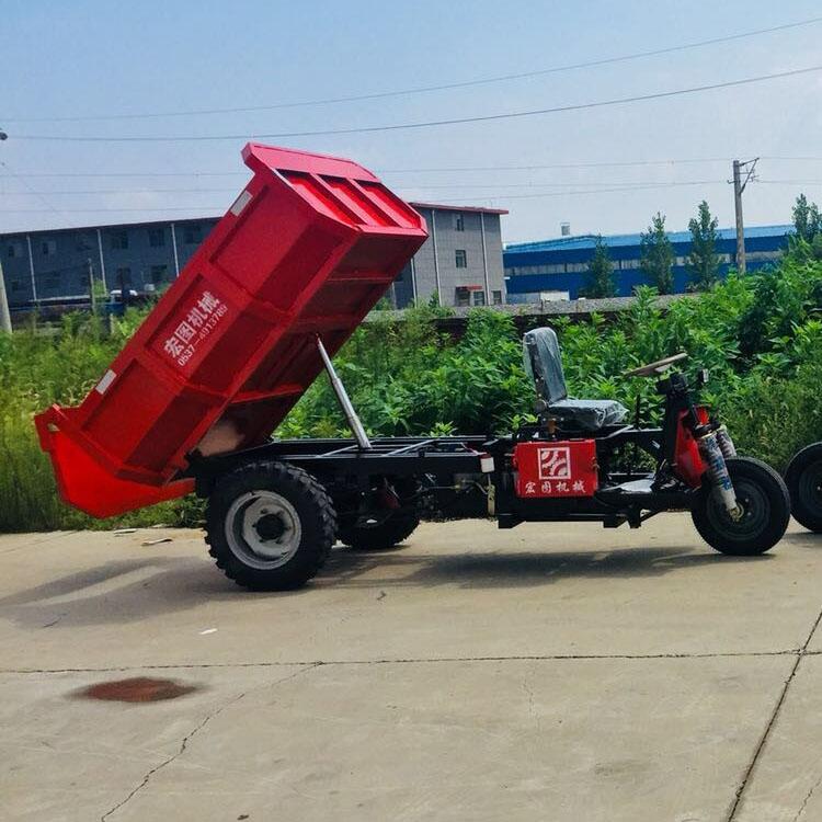 电动三轮车 矿用自卸三轮车厂家 矿用三轮车 出渣拉运车