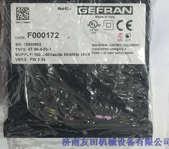  温度控制器F000172 4T-96-4-00-1