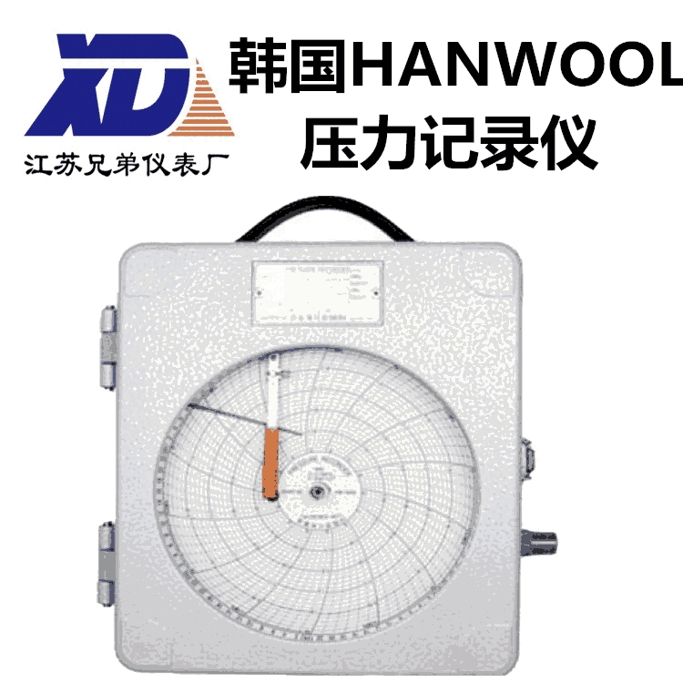 韩国HANWOOLHW-PR320便携式压力温度记录仪，电池供电双笔记录时间可调一级代理