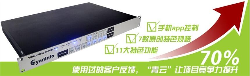 济南手机控制HDMI9进9出视频矩阵高清网络中控视频矩阵的监控技术方案