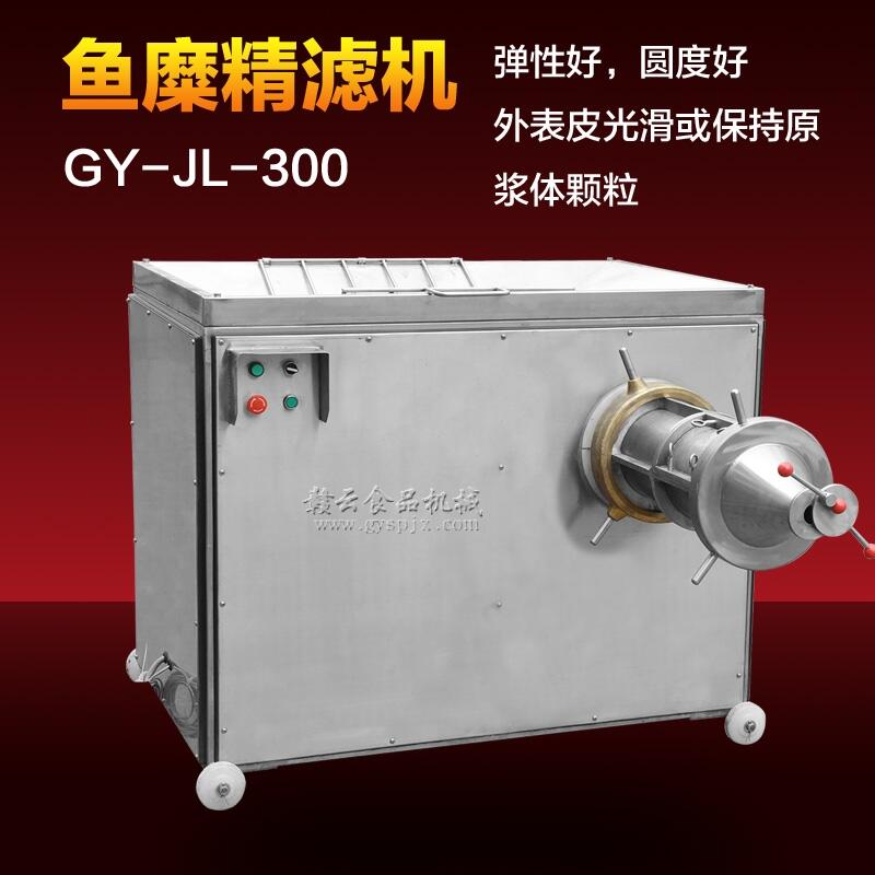 供應(yīng)GY-JL-300魚糜精濾機(jī) 提升魚糜品質(zhì)的機(jī)器