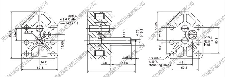 晉城YBZ5-F2.1J3H2/LCDBN1,小剪升降機(jī)用動(dòng)力單元,原裝代理