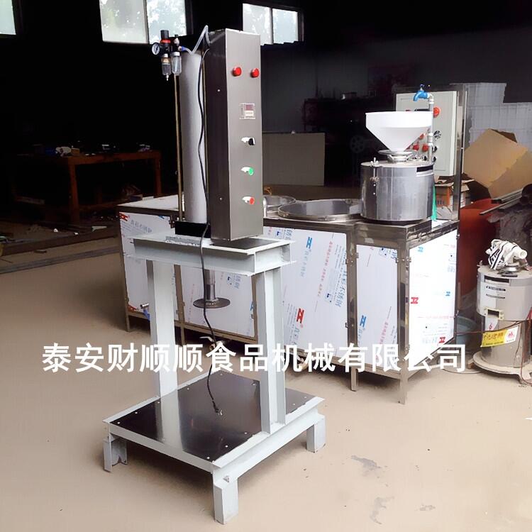 全自動干豆腐成型機 酒泉財順順仿手工豆腐皮機現(xiàn)貨供應(yīng)