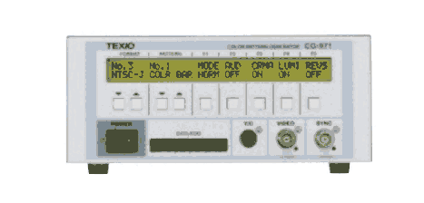 彩色電視測(cè)試信號(hào)發(fā)生器 CG-971  地鐵專用