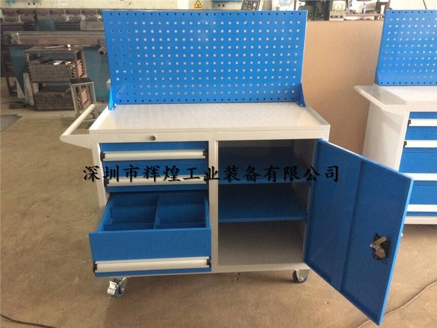 單門4抽工具車重型維修工具柜掛板工具手推車