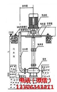 供應(yīng)PSL型加長桿液下清淤泵立式吸泥泵