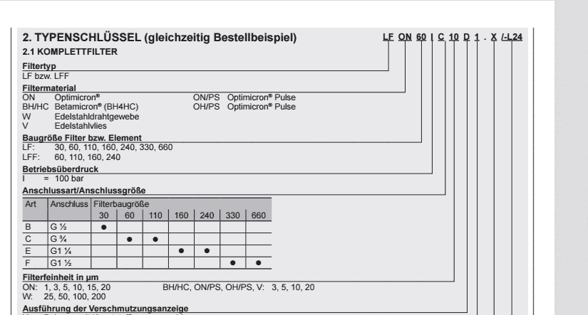 替代賀德克LFON60IC10D1.X.1-L24過濾器