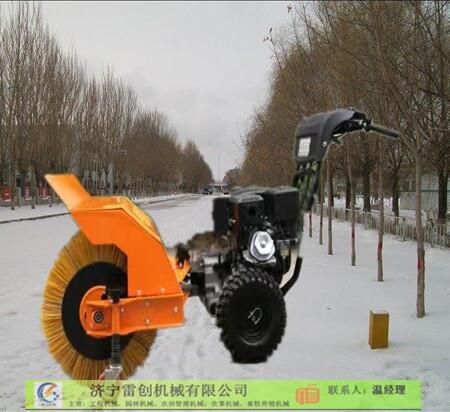 多功能手扶式抛雪机扫雪机 家用工地用广场用除雪机