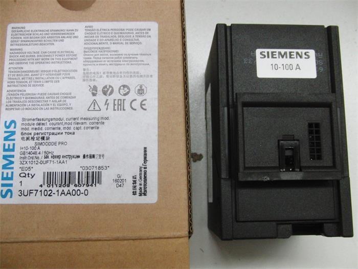 SIEMENS西门子3UF7102-1AA00-0电动保护器