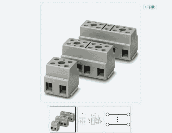 菲尼克斯端子 - G 10/ 3 - 2716716 