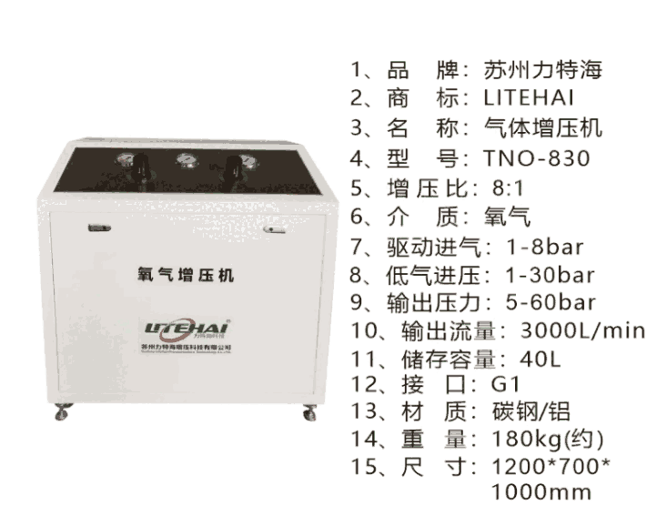 TNO-830氧氣增壓泵 氣體增壓機廠家直銷