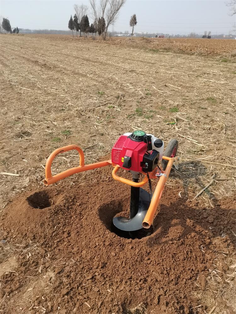 汽油挖坑機種樹新寵