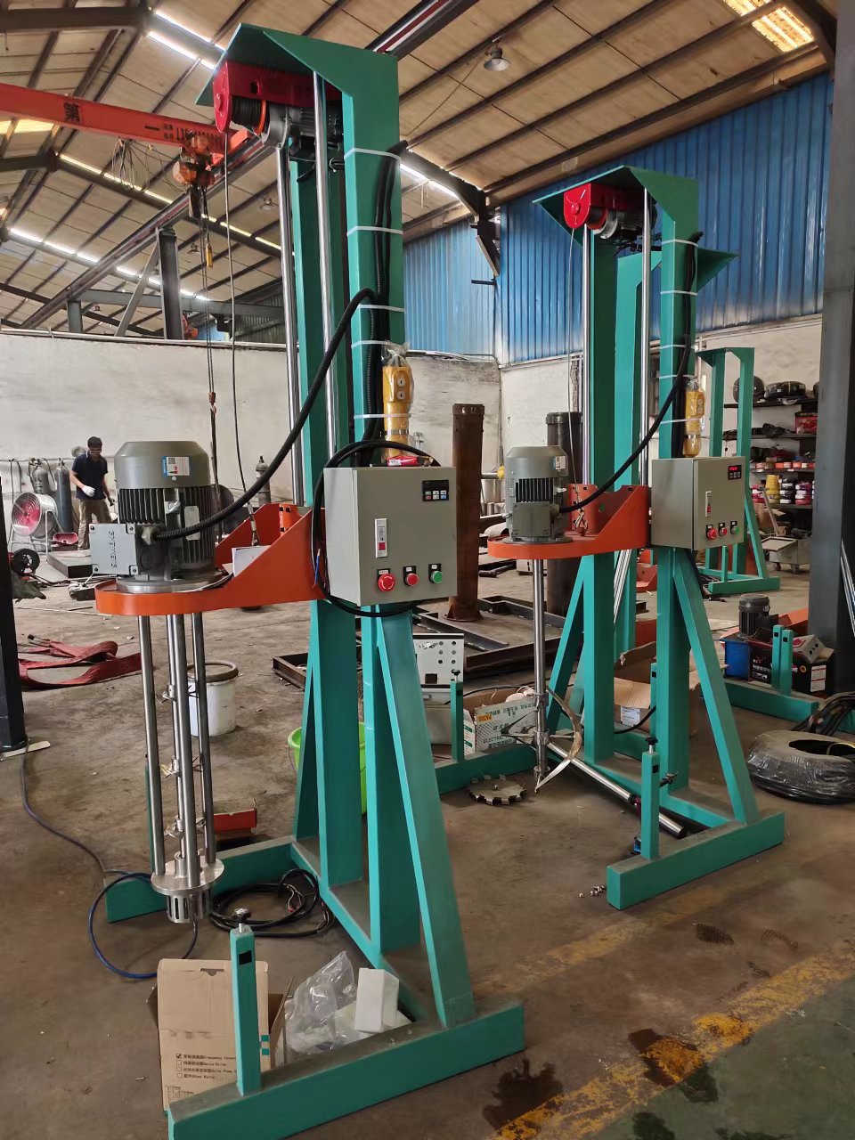 供應(yīng)電動(dòng)分散機(jī) 涂料膠攪拌機(jī) 液體分散機(jī)