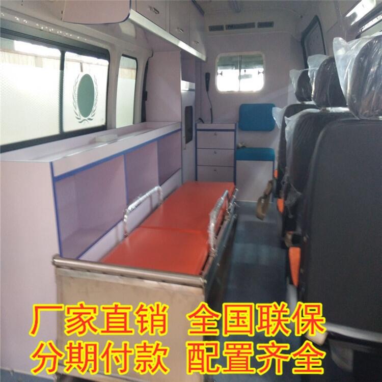 黃驊新型急救車 JMC轉(zhuǎn)運型醫(yī)用救護車 