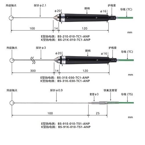 日本安立溫度探頭BS-11K-010-TS1-ANP