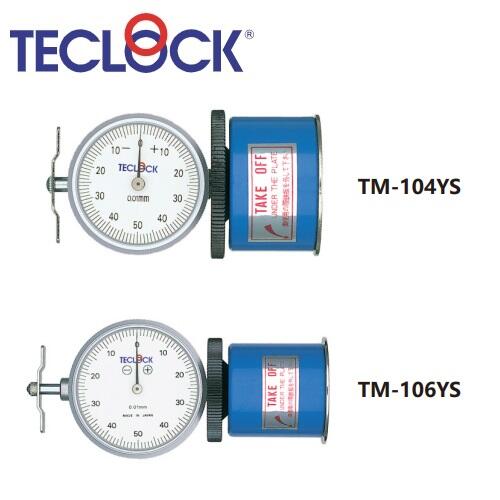 日本得乐TECLOCK带磁性曲轴测量仪TM-106YS