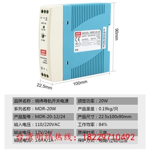 NES-350-24臺(tái)灣明緯開關(guān)電源湖南長(zhǎng)沙授權(quán)代理