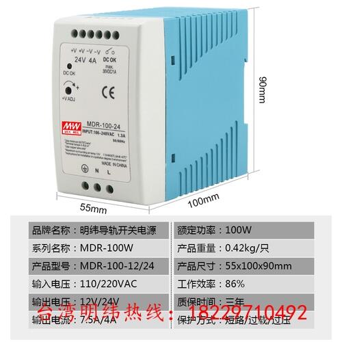 NES-25-24臺灣明緯開關電源長沙市一級代理