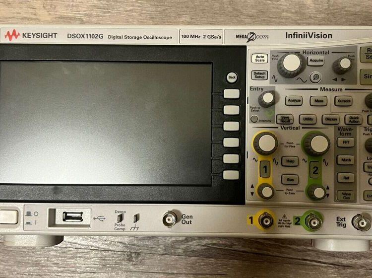 二手美国是德Keysight DSOX1102G两通道数字示波器