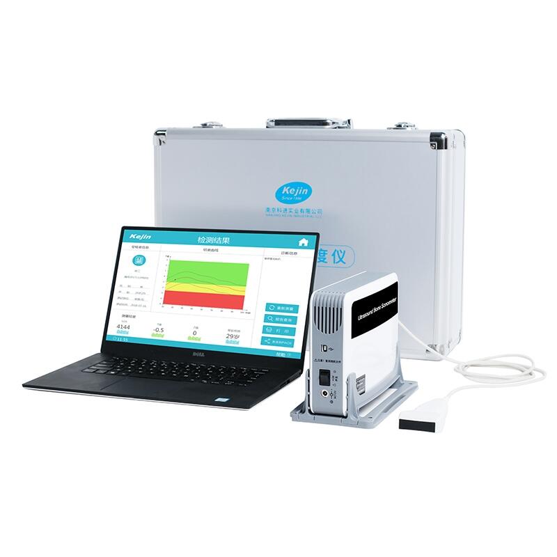 攜帶方便，外接臺(tái)式電腦、筆記本或平板電腦均可使用的骨密度儀