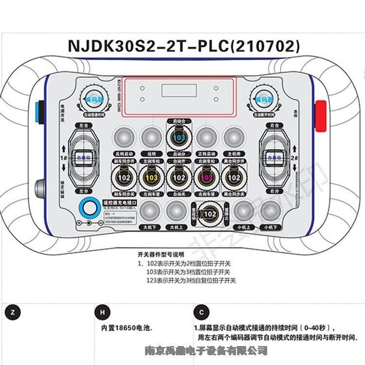 铺轨机遥控器Decare起重机遥控器解决方案