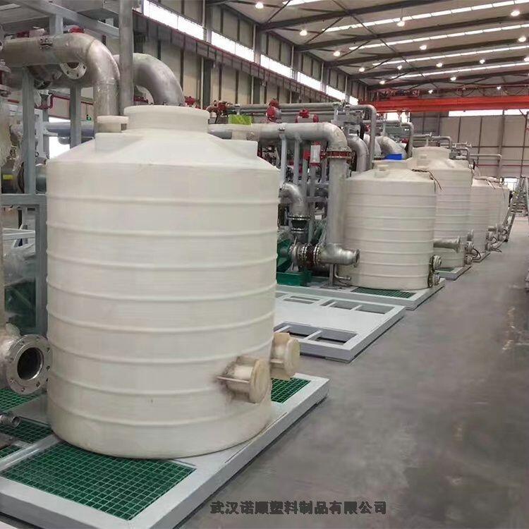 河南水處理軟化水水箱諾順8噸PE水箱8立方塑料儲罐