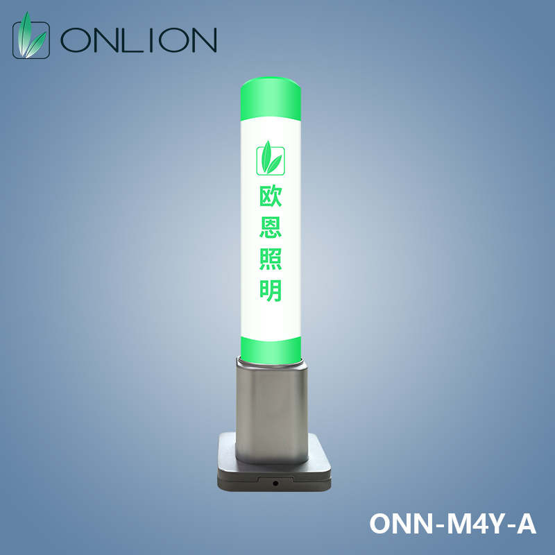 歐恩照明水晶三色警示燈 ONN-M4Y-A 亞克力燈體 可支持雕刻LOGO
