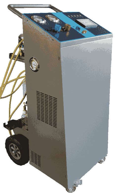 汽車空調制抽真空回收加注一體機