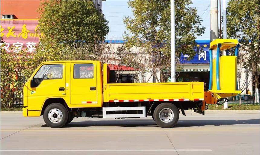 江鈴國六雙排藍(lán)牌防撞緩沖車 上海曼力西防撞緩沖包