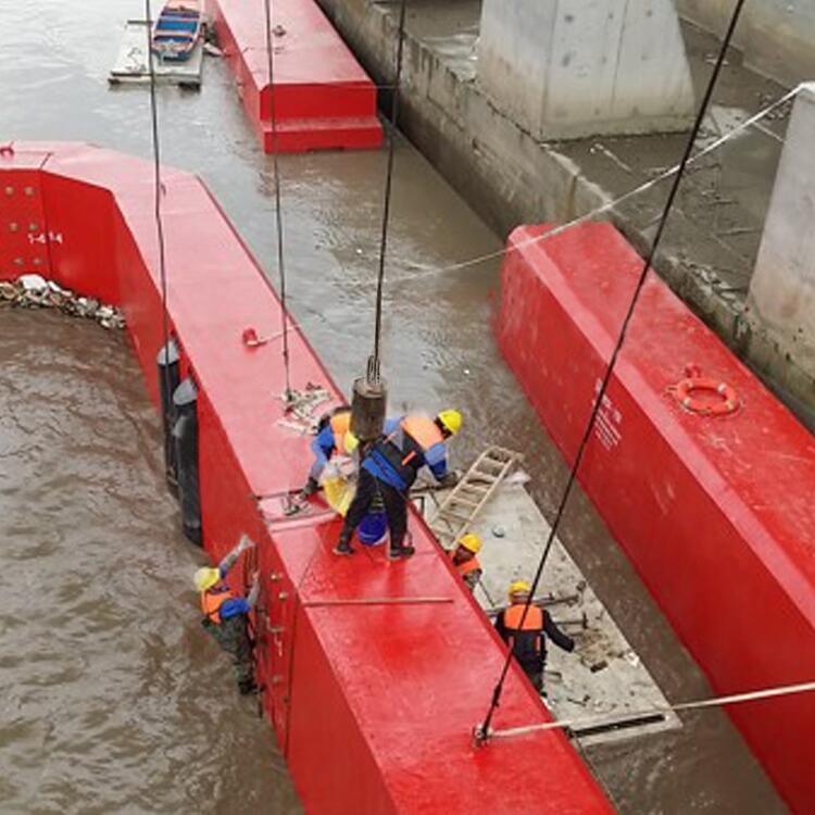 沿海地区供应新型聚脲涂层防撞设施_上水桥墩防撞设施