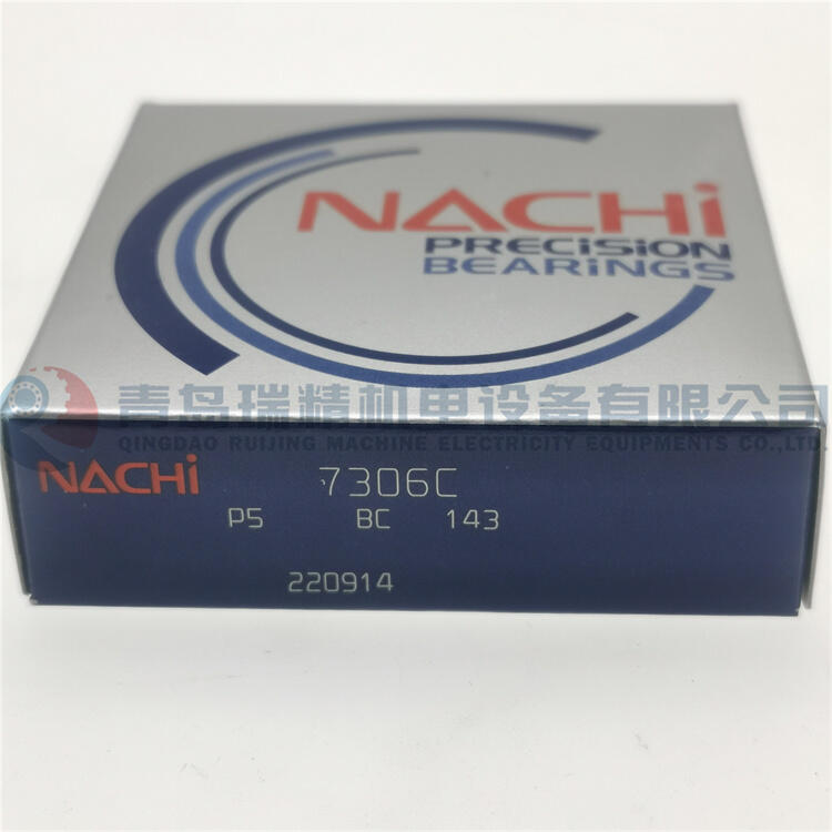 NACHI 精密角接触球轴承 7306C P5 30mm X 72mm X 19mm