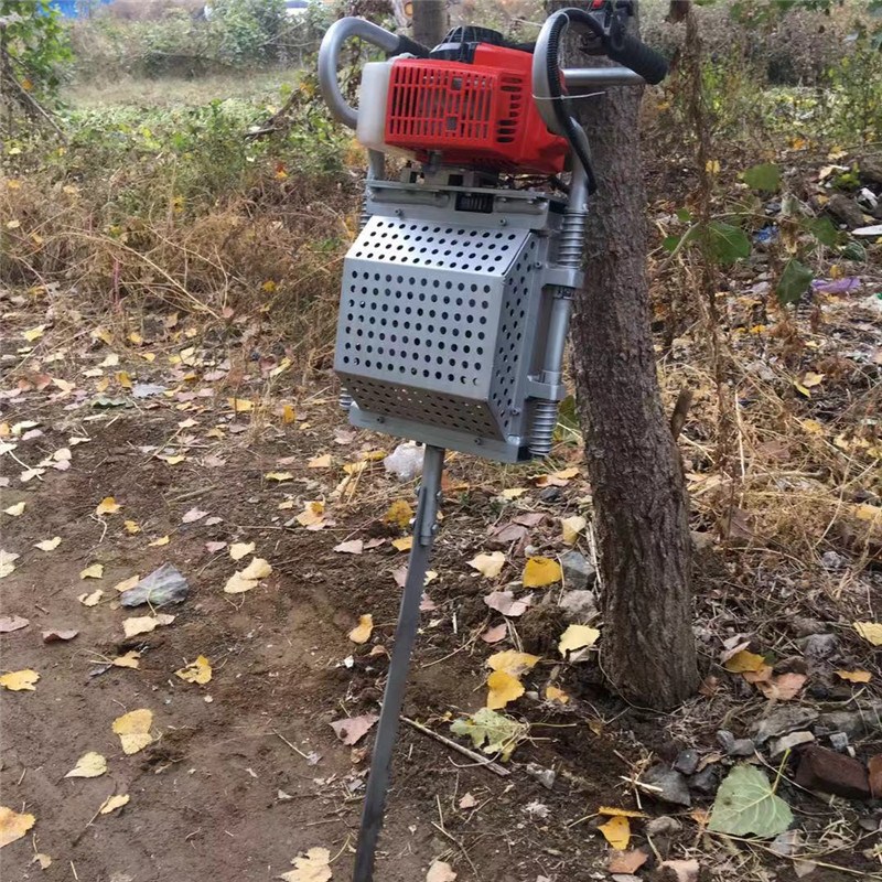 鹽城 新款汽油鏈條式起樹機  富興牌汽油起樹機