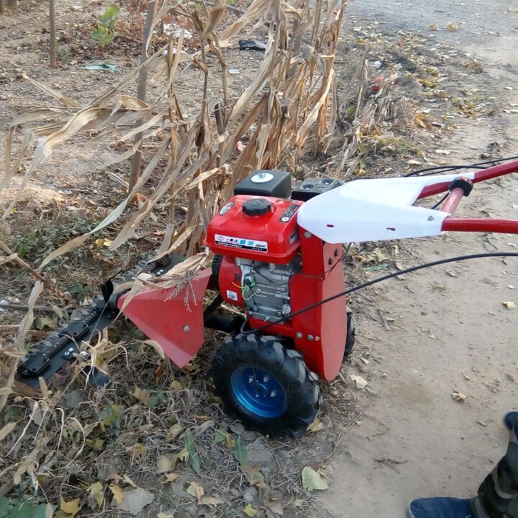 手推式割草機(jī)多功能松土機(jī)除草機(jī)四沖程汽油農(nóng)用果園割灌機(jī)