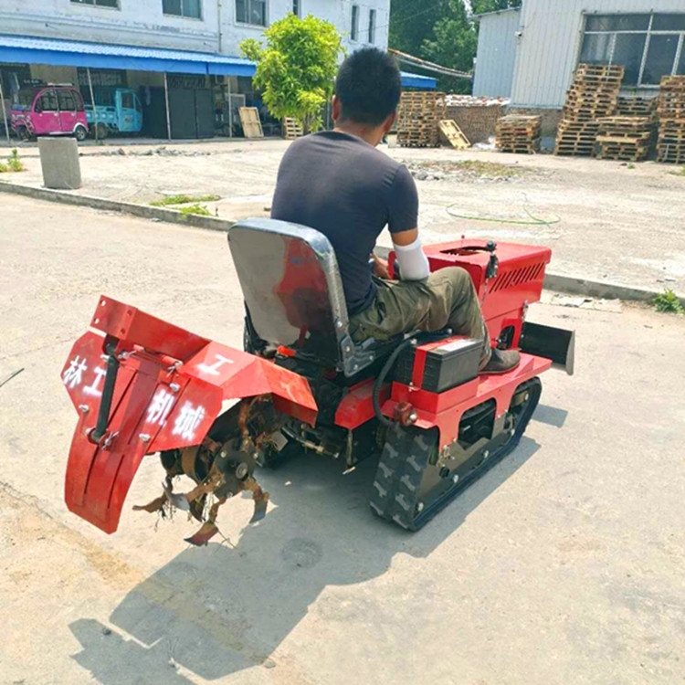 林工視頻甘肅乘坐式除草機