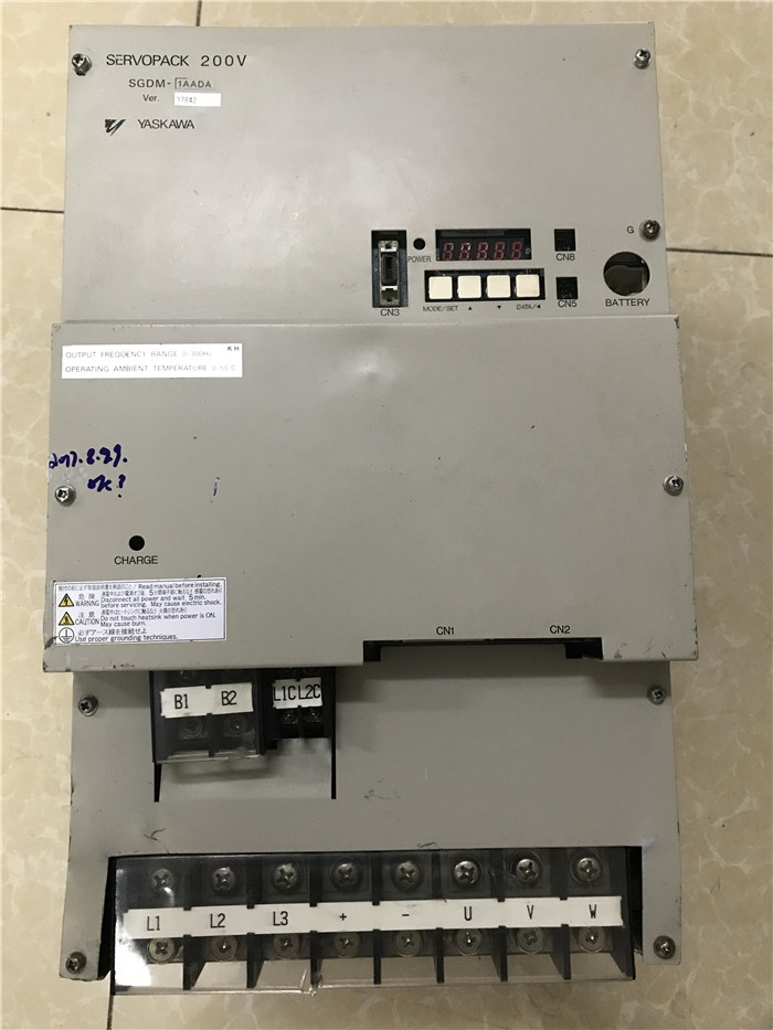 原装SGDM-1EADA安川伺服驱动器15KW