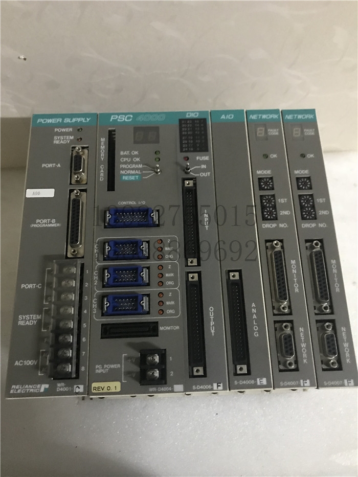 RELIANCE 瑞恩PLC CPU模块 WR-D4004 PSC4000