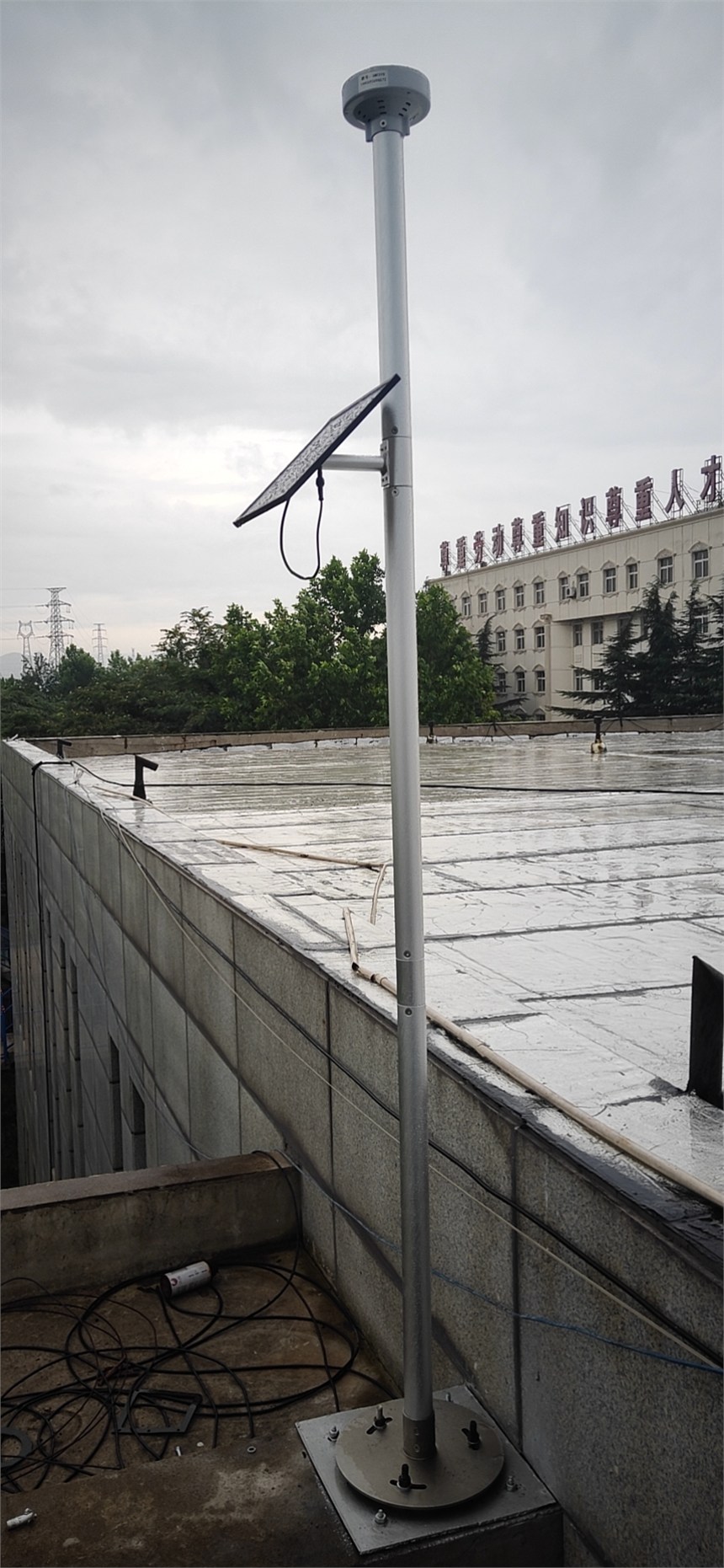 压电雨量监测站QY-17 无线雨量监测仪助力雨季降雨量监测 压电式  4g无线通讯