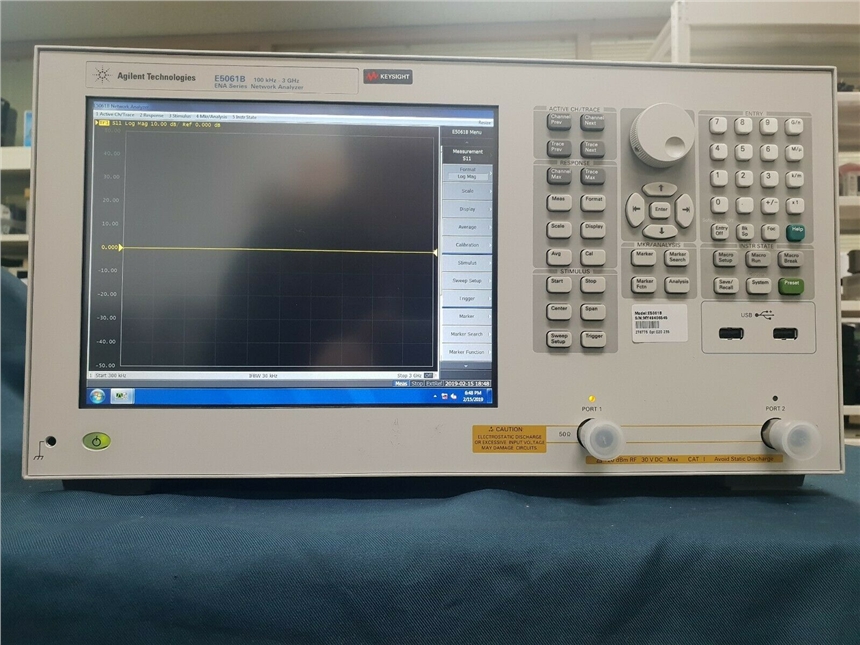 agilent E5071B ENA射頻網(wǎng)絡(luò)分析儀，300 kHz至8.5 GHz