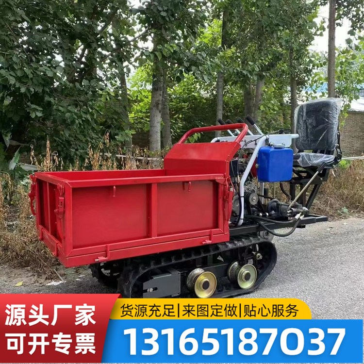 履帶運(yùn)輸車 農(nóng)用爬山虎 小型農(nóng)用電動四不像拖拉機(jī)