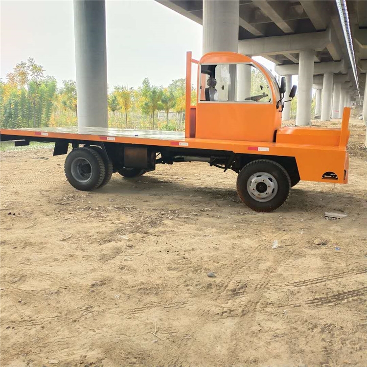  拉木頭四輪平板車 四不像平板運輸車 建材市場拉鋼筋平板車廠家生產