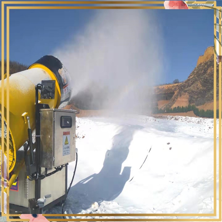 室外飘雪机 山东金耀造雪机厂家