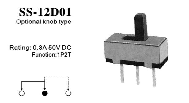 四和 拨动开关 SS-12D01