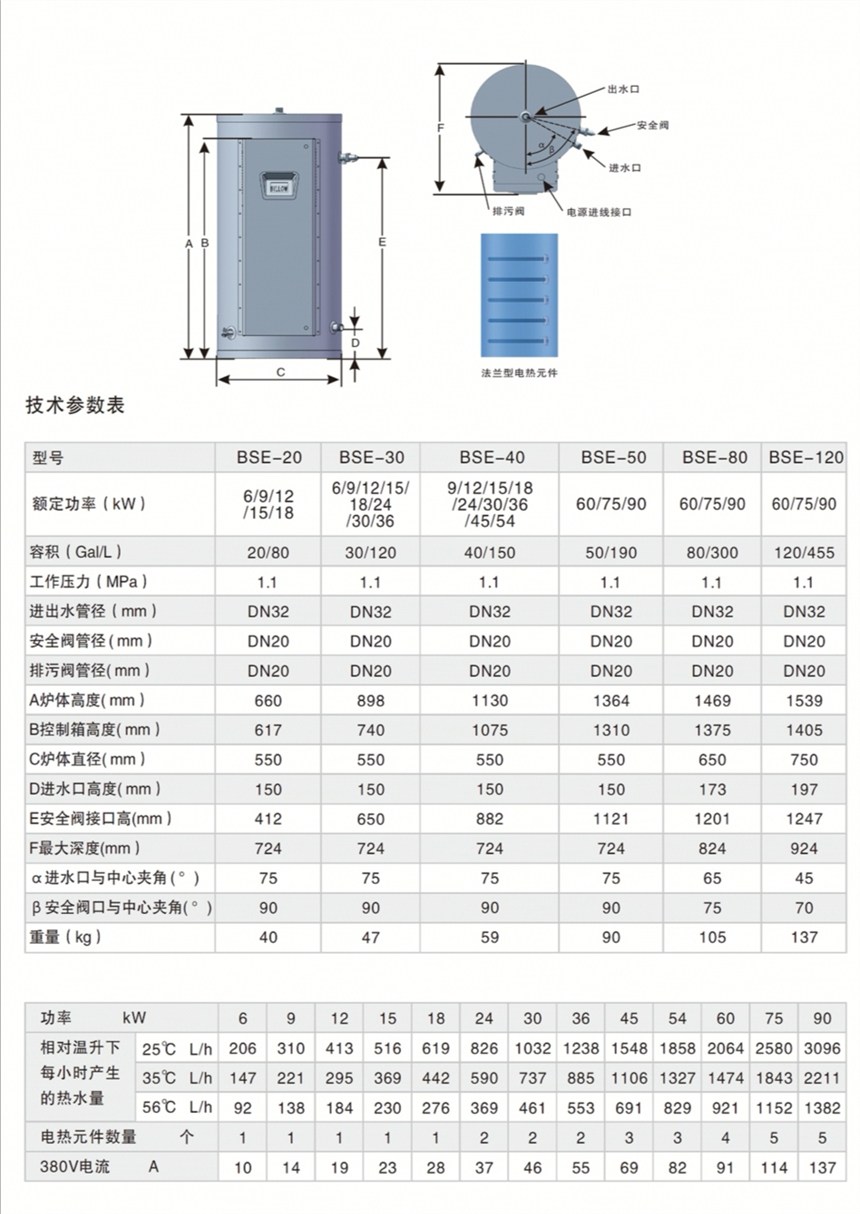 抚州300L电热水器价格